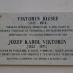 Odhalenie pamätnej tabule Jozefa Viktorina na Vyšegráde