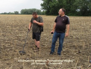 Dňa 29.7.2020 bol vykonaný archeologický prieskum v lokalite „Chrenovská pastvina Tormás legelő“.